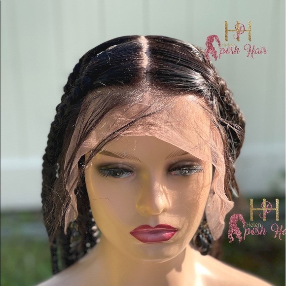 Light weight jumbo Knotless box braids